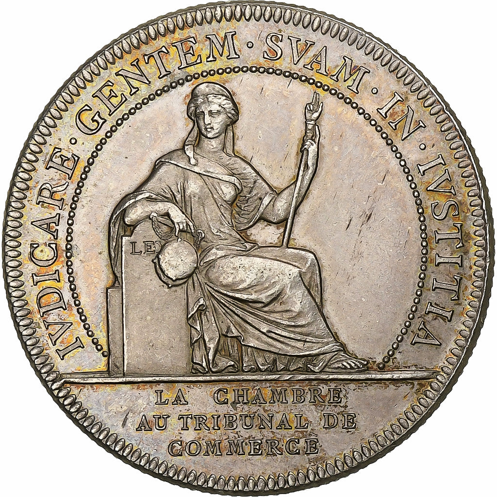 France, Token, Chambre de Commerce de Nantes, Silver, MS(63)