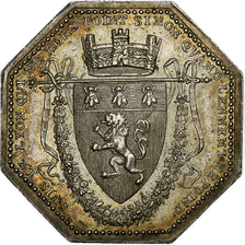 France, Token, Chambre de Commerce de Lyon, Silver, AU(50-53)