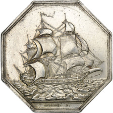 France, Token, Compagnie royale d'assurances à Paris, 1817, Silver, Andrieu