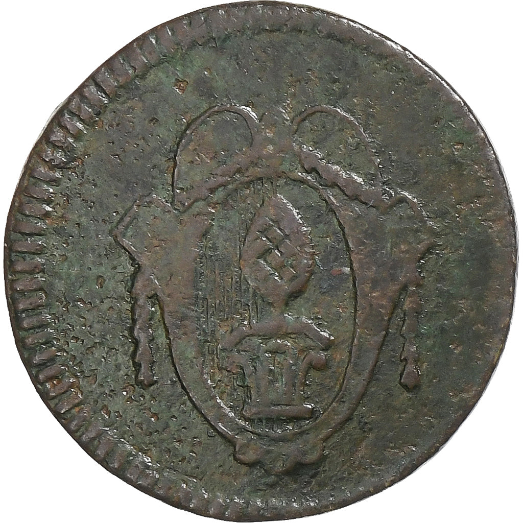 Germania, Pfennig, 1804, Augsburg, Rame, MB, KM:192