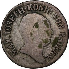 Kingdom of Bavaria, Maximillian I Joseph, 6 Kreuzer, 1807, Munich, Billon