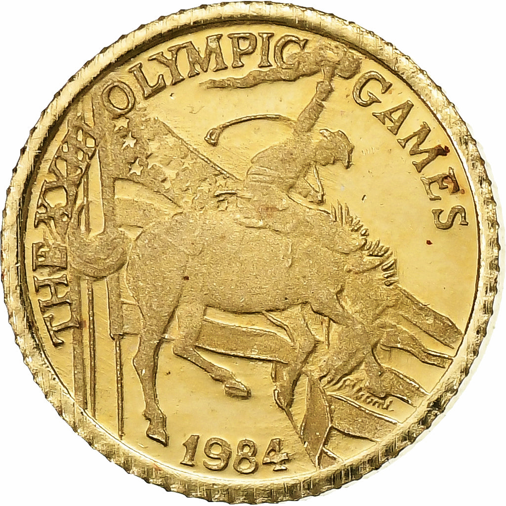 Verenigde Staten, Token, Los Angeles 1984 Summer Olympics, 1984, Goud, Proof