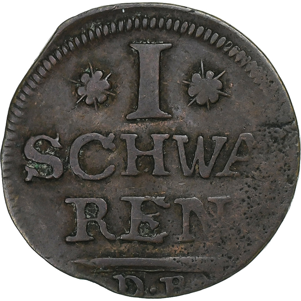 Allemagne, Schwaren, 1768, Bremen, Cuivre, TTB, KM:166