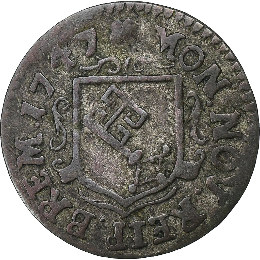 Niemcy, Franz I, Groten, 1747, Bremen, Srebro, EF(40-45), KM:202