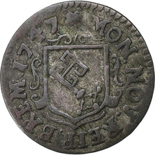 Germania, Franz I, Groten, 1747, Bremen, Argento, BB, KM:202