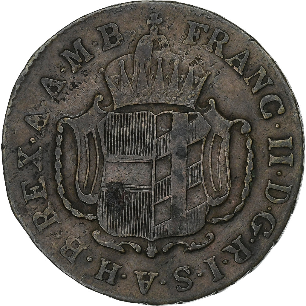 Austria, Franz II, Kreuzer, 1803, Günzburg, Cobre, MBC, KM:27
