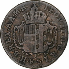 Austria, Franz II, Kreuzer, 1792, Günzburg, Copper, EF(40-45), KM:27