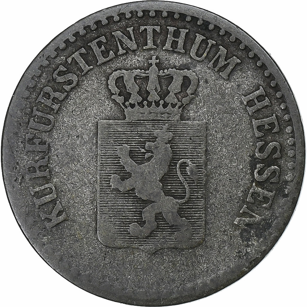 Germania, Electorate of Hesse, Friedrich Wilhelm, Silber Groschen, 1856