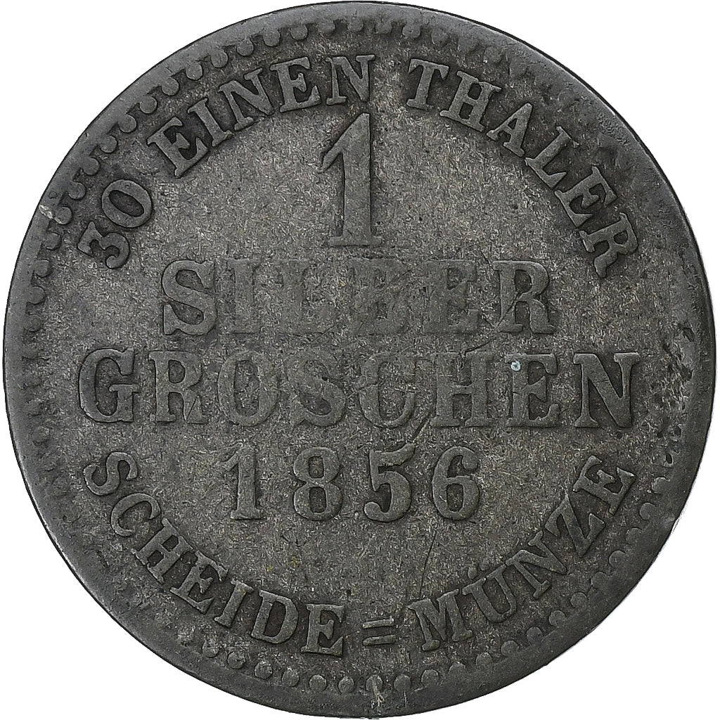 Germania, Electorate of Hesse, Friedrich Wilhelm, Silber Groschen, 1856