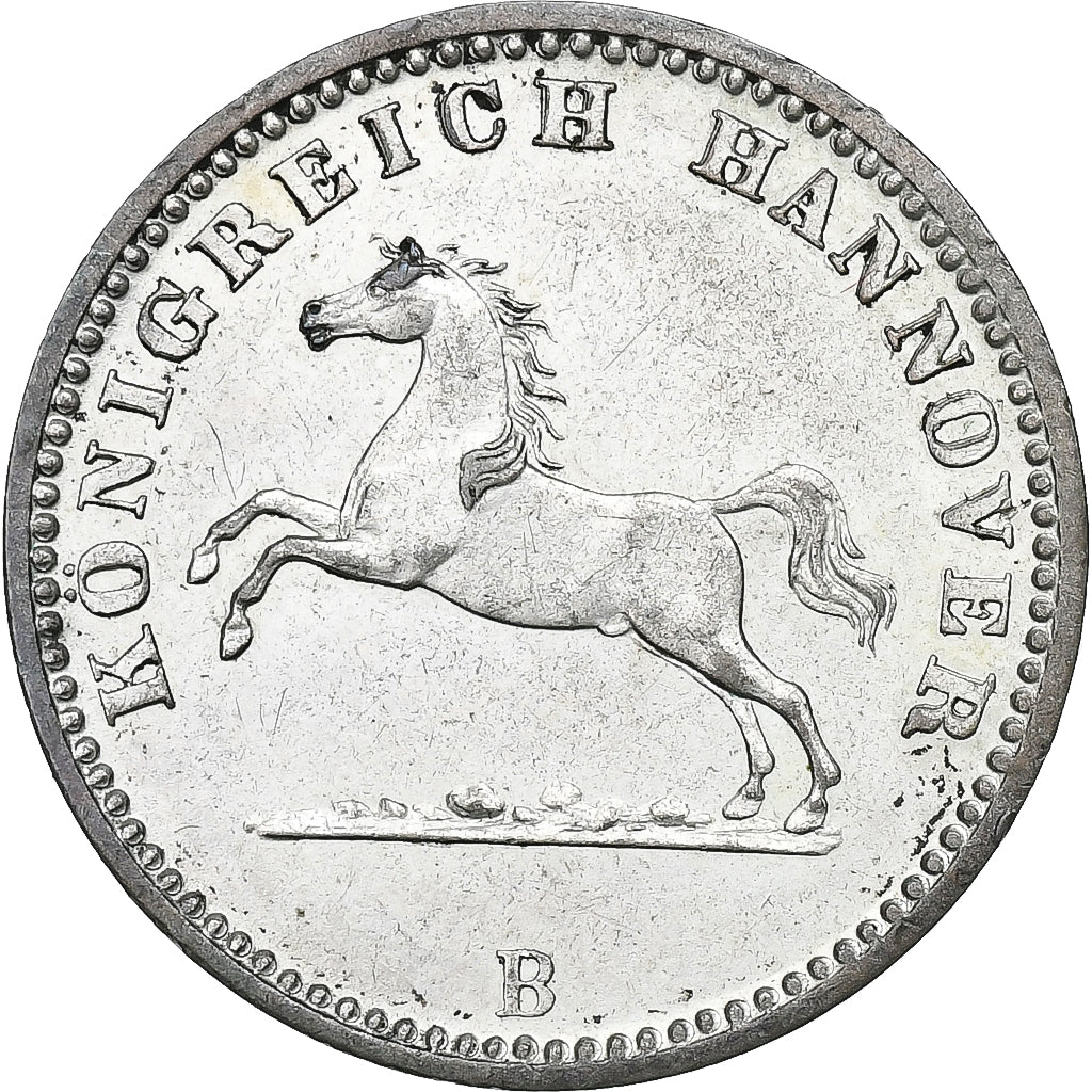 Kingdom of Hannover, George V, Groschen, 1862, Hannover, Biglione, SPL-, KM:236