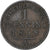 Duitsland, Principality of Lippe, Pfennig, 1858, Berlin, Koper, ZF, KM:260
