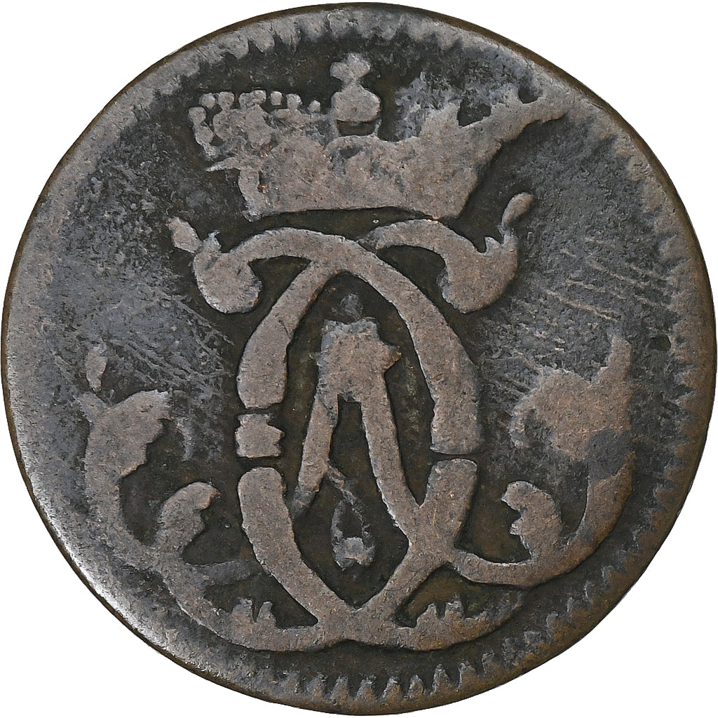 Deutschland, Clemens August von Bayern, 1/4 Stüber, 1740, Cologne, Kupfer, S