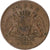 Grand Duchy of Baden, Friedrich I, 1/2 Kreuzer, 1861, Karlsruhe, Koper, ZF