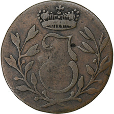 Grand-duché de Berg, Joachim Murat, 3 Stüber, 1806, Billon, TB+, KM:10