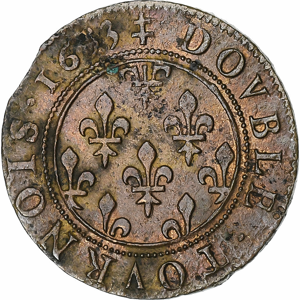 Frankreich, Phalsbourg et Lixheim, Henriette de Lorraine, Double Tournois, 1633