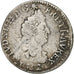 Francia, 4 Sols aux 2 L, 1692, Rouen, réformé, Argento, MB, Gadoury:106