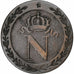 France, Napoleon I, 10 Centimes, 1808, Paris, Contemporary forgery, Billon