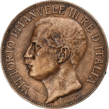 Italy, Vittorio Emanuele III, 10 Centesimi, 1911, Rome, Copper, EF(40-45)