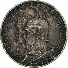 Royaume de Prusse, Wilhelm II, 2 Mark, 1901, Berlin, Argent, TTB, KM:525
