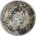 France, Louis XIV, 4 Sols des Traitants, 1676, Paris, Silver, VF(20-25)