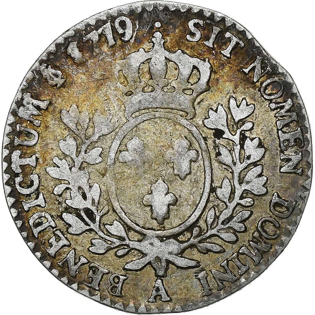 Francia, Louis XVI, 1/10 Écu aux branches d'olivier, 1779, Paris, 2nd semestre