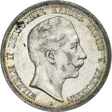 Kingdom of Prussia, Wilhelm II, 5 Mark, 1907, Berlin, Silver, AU(55-58), KM:523