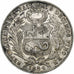 Peru, Sol, 1884, Lima, Prata, AU(50-53), KM:196