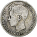 Spain, Alfonso XIII, Peseta, 1899, Madrid, Silver, VF(20-25), KM:706