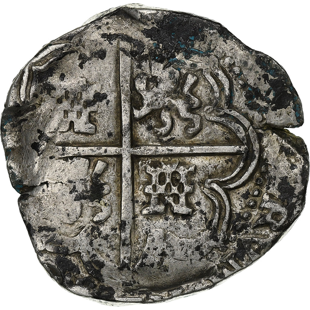 Spain, Felipe II or III, 8 Reales, COB, Silver, VF(20-25)