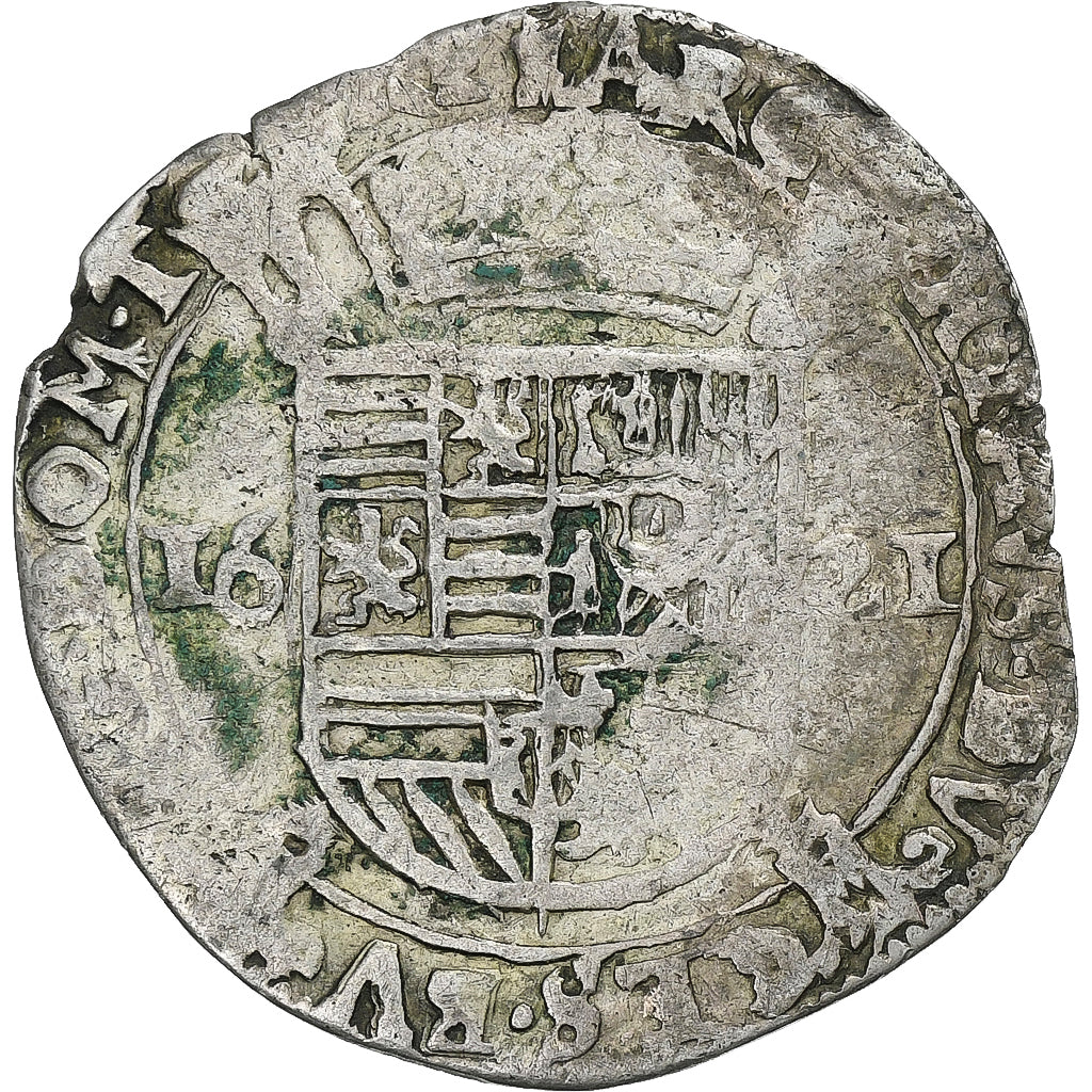 Paesi Bassi Spagnoli, Albert & Isabella, Pauwenschelling, 1621, Tournai