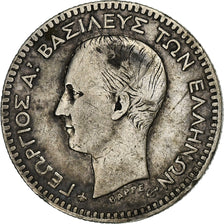 Greece, George I, 50 Lepta, 1874, Paris, Silver, VF(30-35), KM:37
