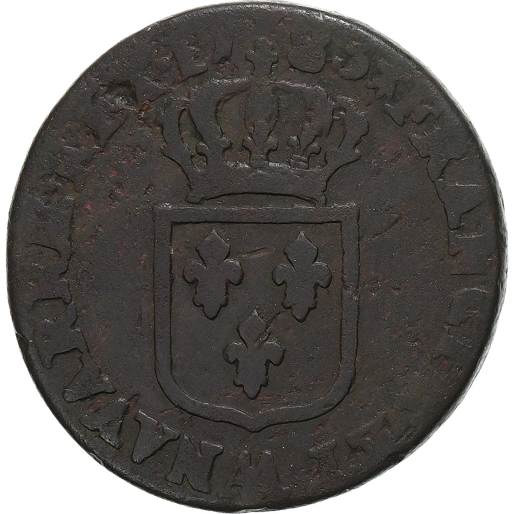 Frankrijk, Louis XVI, Sol, 1783, Metz, Koper, FR, Gadoury:350