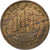 United Kingdom, George VI, 1/2 Penny, 1938, London, Bronze, AU(50-53), KM:844