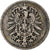 Duitsland, Wilhelm I, Mark, 1875, Frankfurt, Zilver, FR+, KM:7