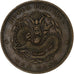 China, Hupeh Province, Guangxu, 10 Cash, 1902-1905, Copper, AU(50-53), KM:120