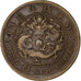 Chine, Province de Hupeh, Guangxu, 10 Cash, 1906, Cuivre, TTB, KM:10