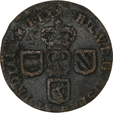 Spanish Netherlands, County of Namur, Philip V, Liard, 1710, Namur, Copper