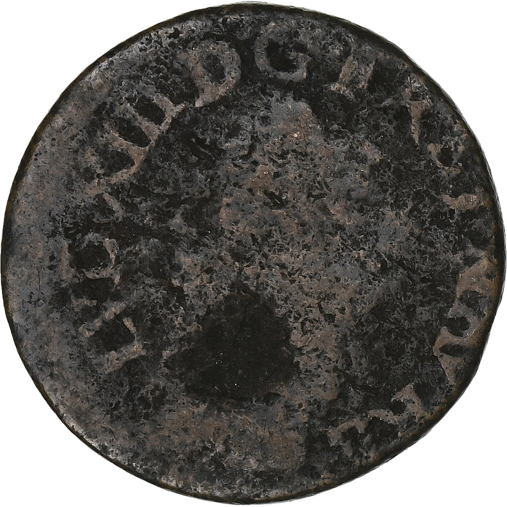 Frankrijk, Louis XIII, Double Tournois, Koper, ZG