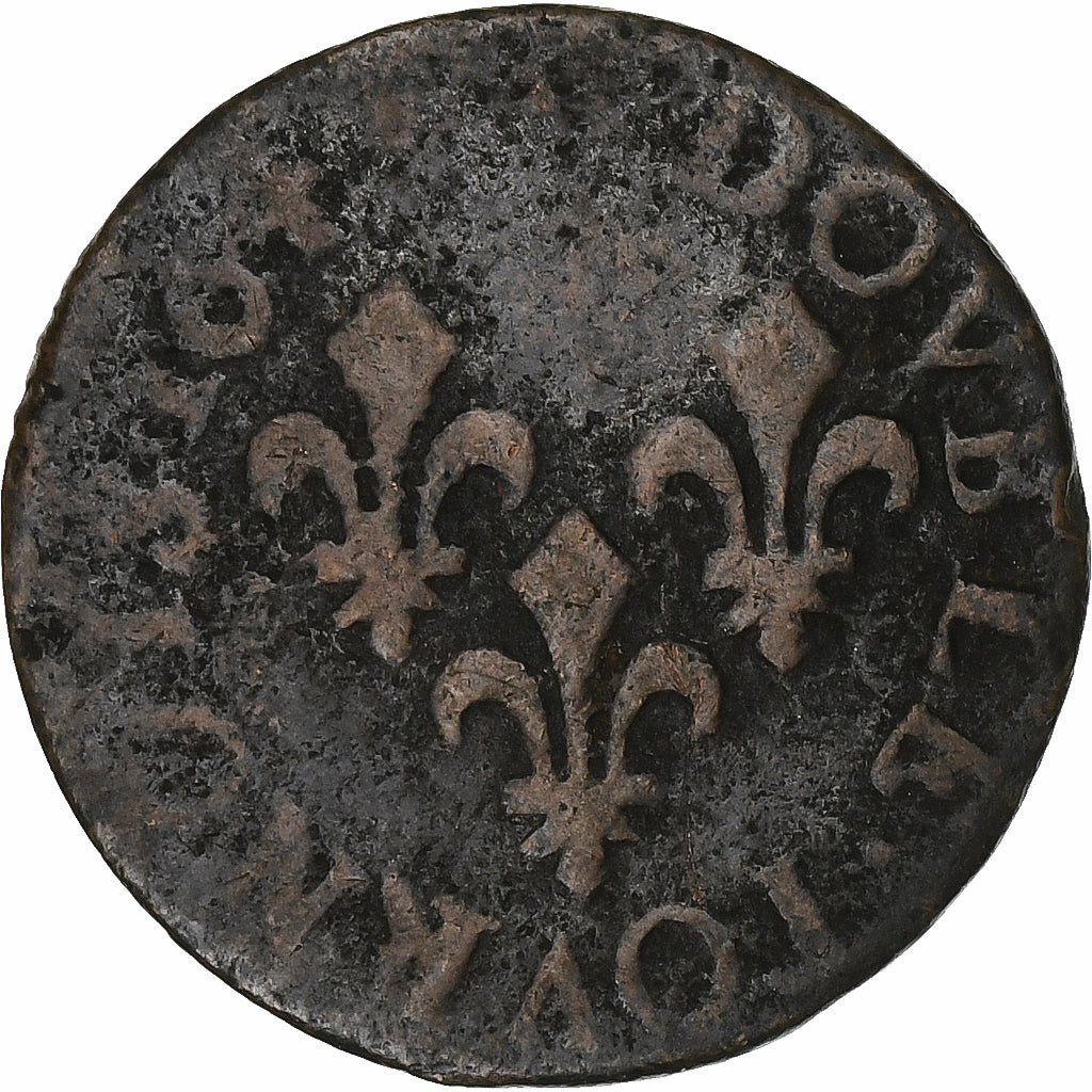 Frankrijk, Louis XIII, Double Tournois, Koper, ZG