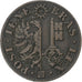 Canton of Geneva, 5 Centimes, 1840, Geneva, Copper, EF(40-45), KM:131