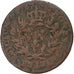 KOLONIE FRANCUSKIE, Louis XV, 12 Deniers, 1767, Paris, Miedź, F(12-15), KM:6