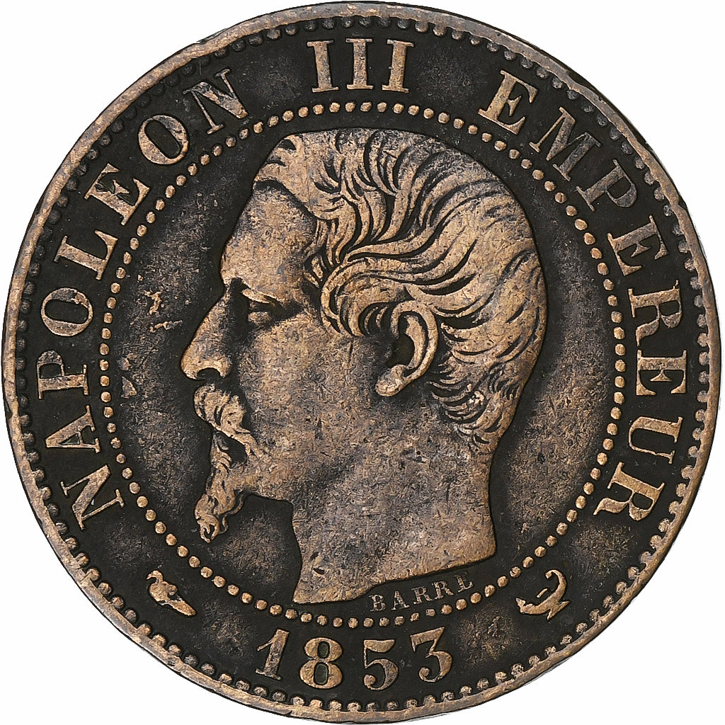 Frankreich, Napoleon III, 5 Centimes, Chambre de Commerce de Lille, 1853, Lille