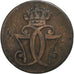 Denmark, Christian VII, Skilling, 1771, Copenhagen, Copper, VF(30-35), KM:616.1