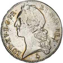 France, Louis XV, Écu au bandeau, 1760, Paris, Argent, TB+, Gadoury:322