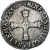Francia, Henri IV, 1/4 Ecu, 1605, Saint-Lô, Argento, BB, Gadoury:596