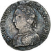 France, Charles IX, Teston aux 2 C couronnés, 1562, La Rochelle, Silver