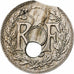 Francia, 5 Centimes, 1935, Paris, Trou Décentré, Rame-nichel, SPL, Gadoury:170