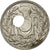 France, 10 Centimes, Lindauer, .1939., Paris, Off-centre hole, Maillechort