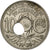 France, 10 Centimes, Lindauer, .1939., Paris, Off-centre hole, Maillechort