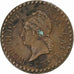 Francia, Centime, Dupré, 1848, Paris, Bronce, MBC, Gadoury:84, KM:754